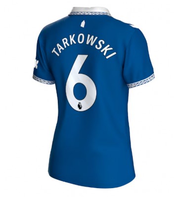 Everton James Tarkowski #6 Hemmatröja Dam 2023-24 Kortärmad